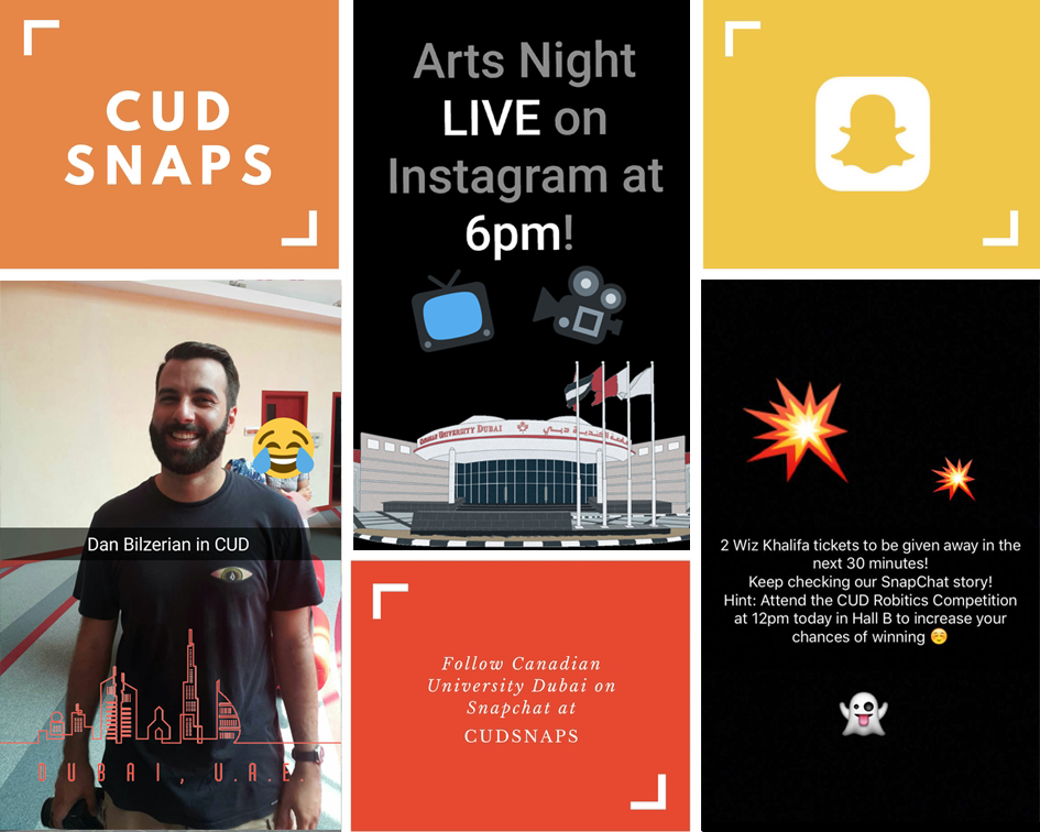 Canadian University Dubai Snapchat Marketing UAE University 5.png